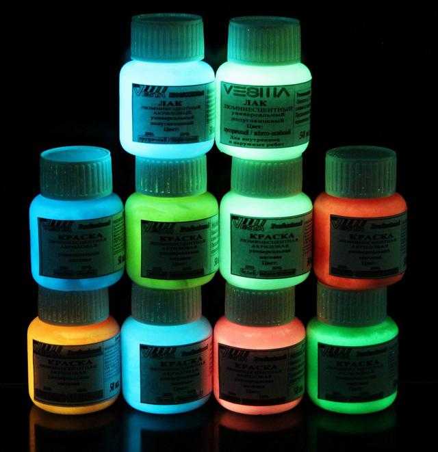 Как сделать светящуюся краску? фосфорная краска без люминофора своими руками, как изготовить светящийся темноте красящий состав в домашних условиях