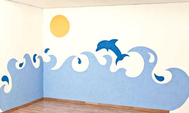 Трафареты для стен под покраску как инструмент обновления интерьера
