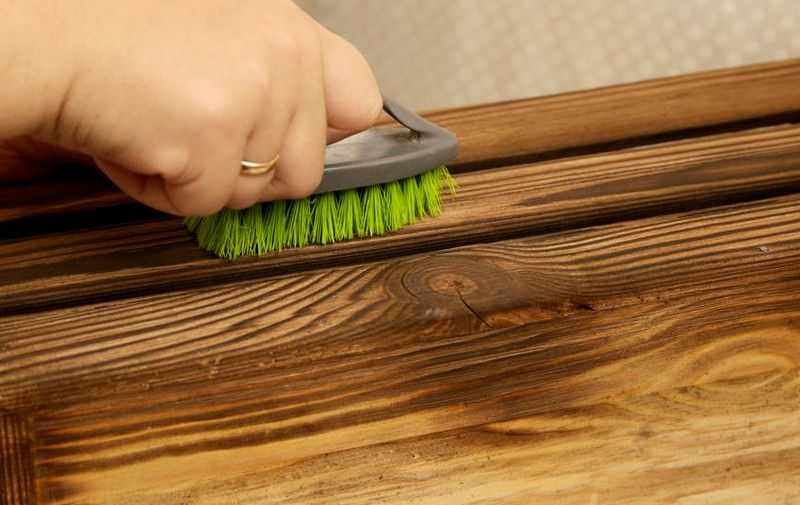 Браширование древесины своими руками: 45 примеров применения эффектной технологии дома