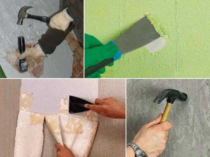 Как снять краску с бетонной стены, и для чего вообще нужна чистка стен