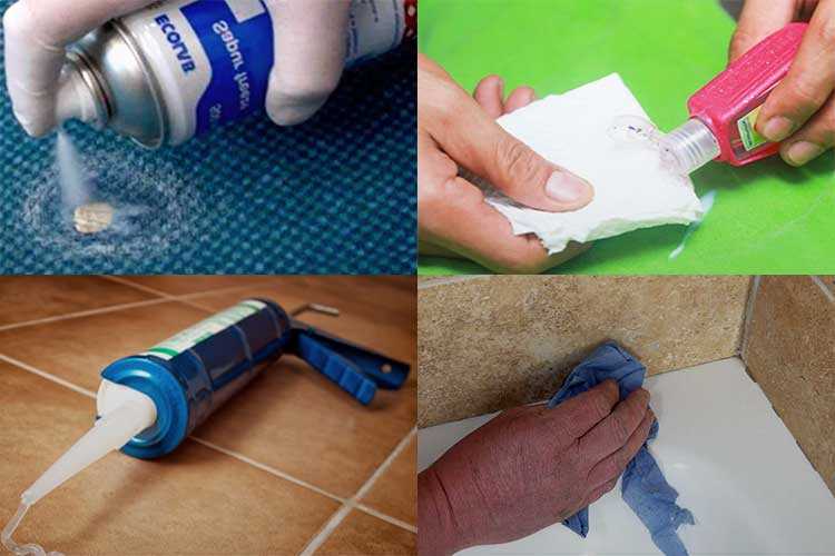 Чем отмыть силиконовый герметик в домашних условиях