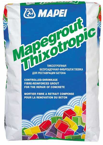Смесь для торкретирования mapegrout thixotropic