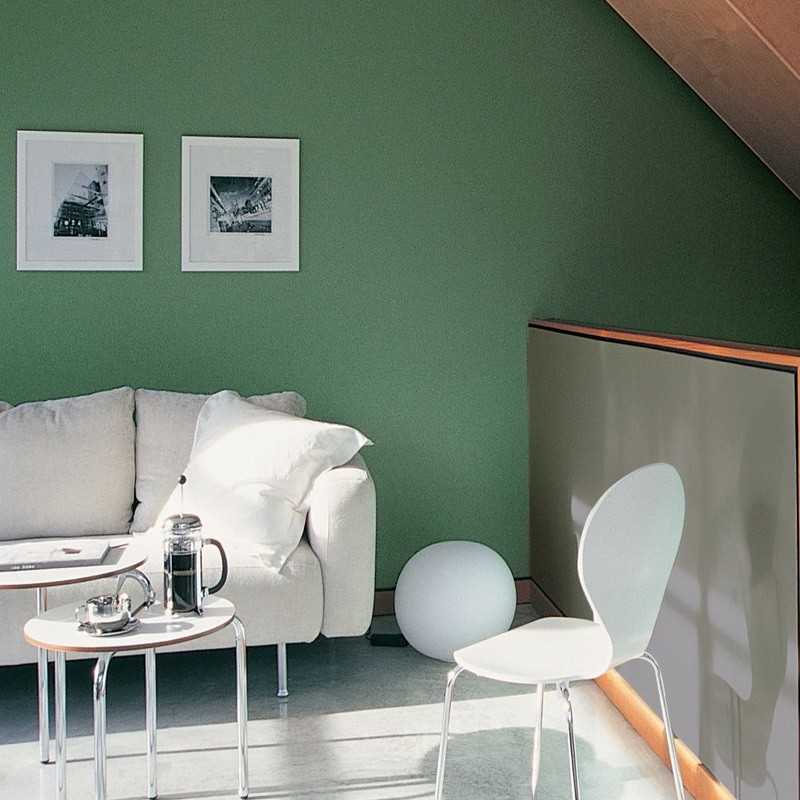 Матовая краска для стен широко применяется при декорировании жилых помещений. Как можно использовать черную и белую полуматовую краску для стен в квартире? Как правильно подготовить поверхность к окраске?