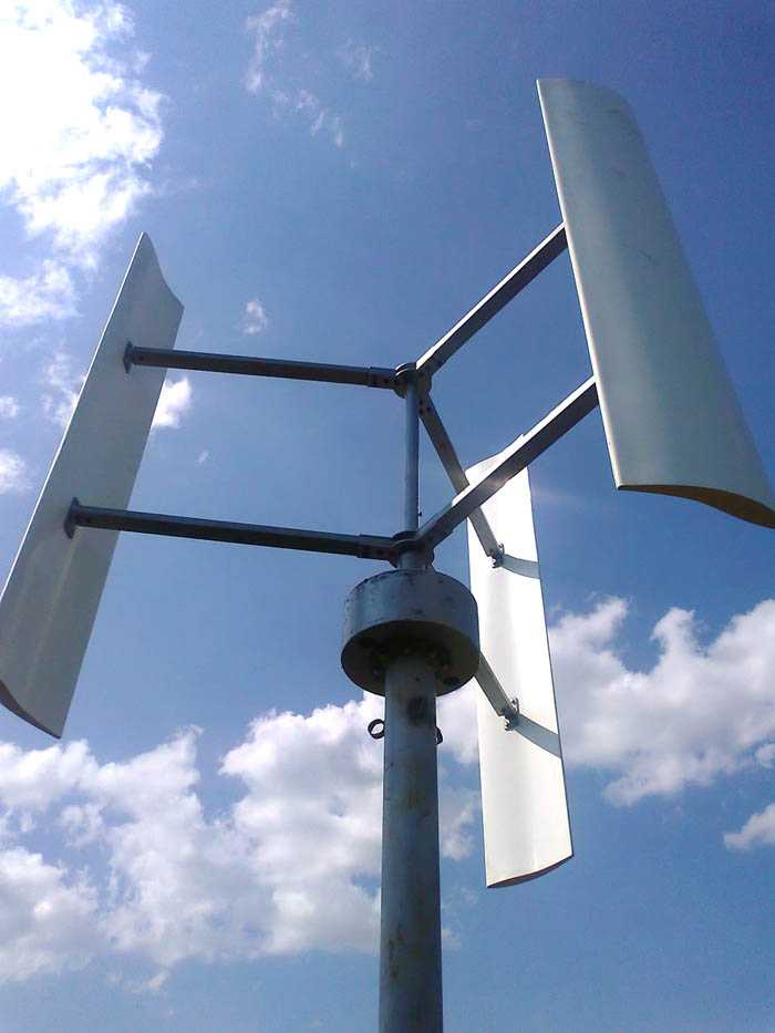 Вертикальный ветрогенератор своими руками: как собрать ветряк