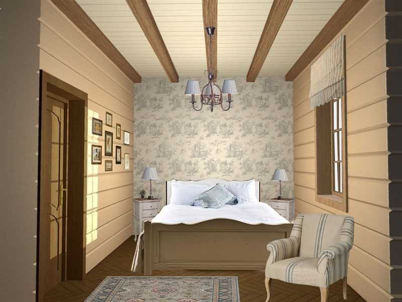 Вагонка с имитацией бруса ( 25 фото): доска для внутренней отделки, дизайн маленькой комнаты, обитой брусом