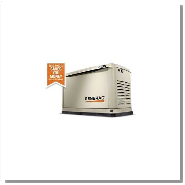 Бытовые газовые генераторы generac 8-13 квт с воздушным охлаждением.