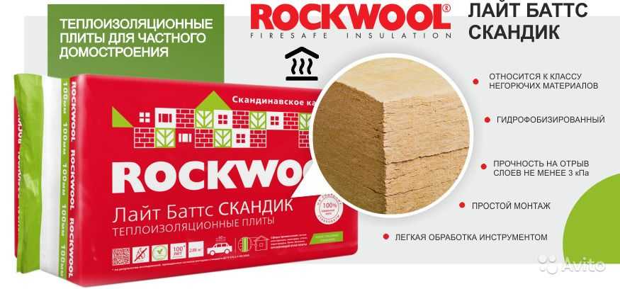 Утеплитель rockwool 150 мм, цена за м2 от 167 руб.