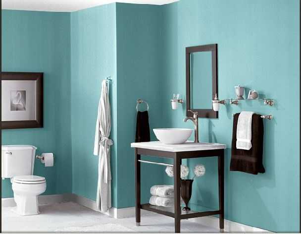 Какую выбрать краску для стен ванной комнаты?