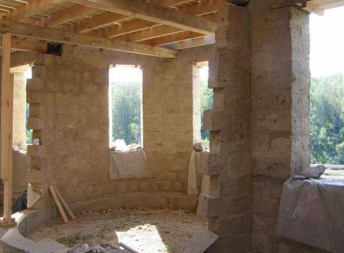  дом: технология строительства из глины, песка и соломы