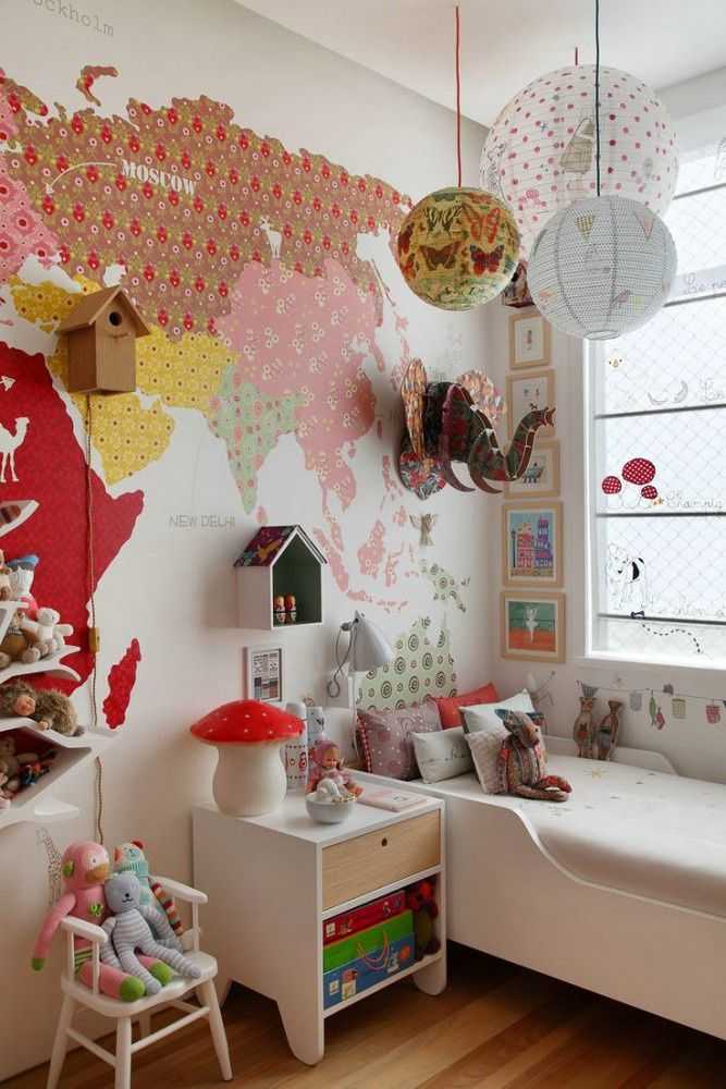 Идеи декора детской комнаты