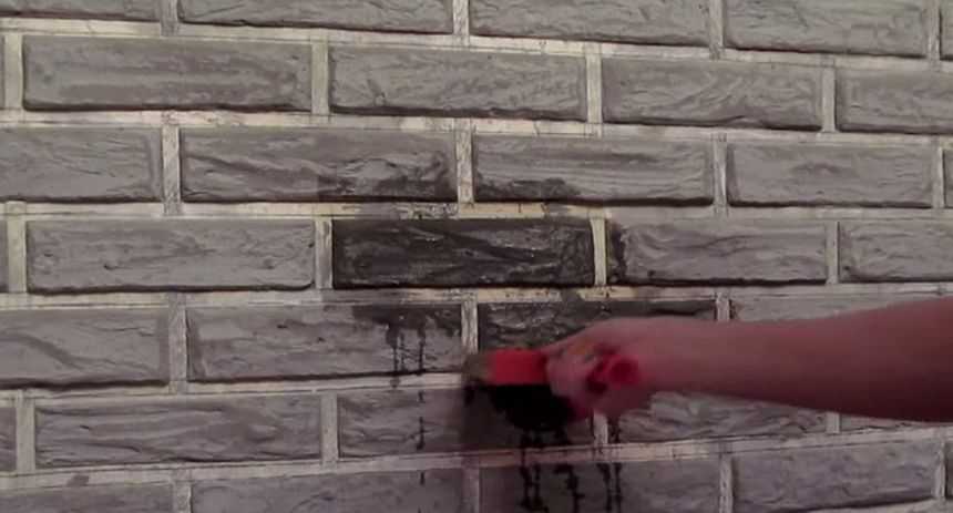 Имитация кирпичной кладки стены своими руками: декоративная, каменная, фальш