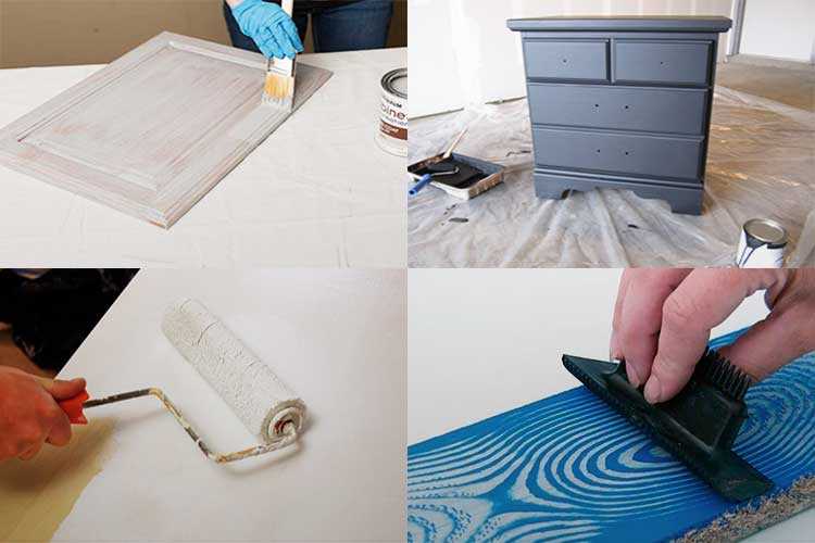 Покраска лакированной мебели в домашних условиях: без снятия лака
