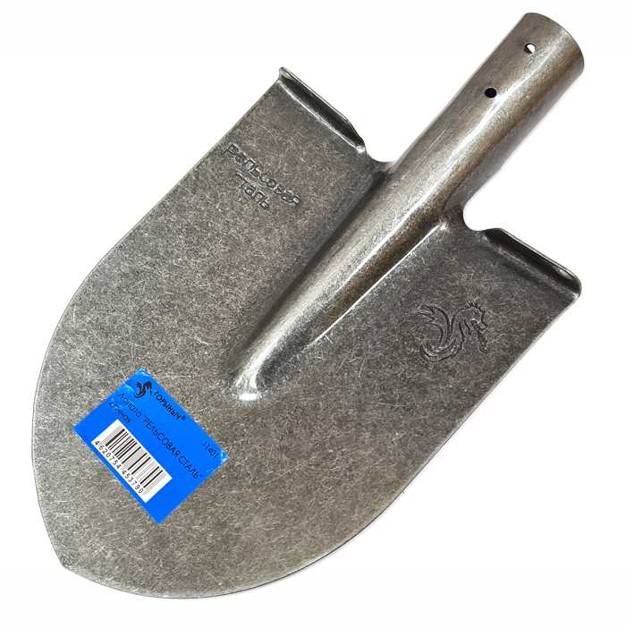 Лопата породная рельсовая сталь