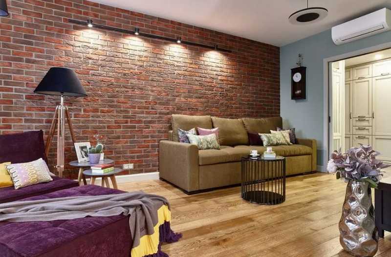 Кирпич в интерьере квартиры (42 фото): декоративные кирпичики - безвкусица или стильное решение, кирпичная стена в современном дизайне