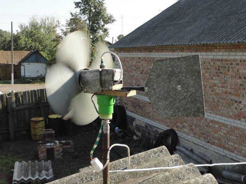 Как изготовить ветряк своими руками из машинного генератора