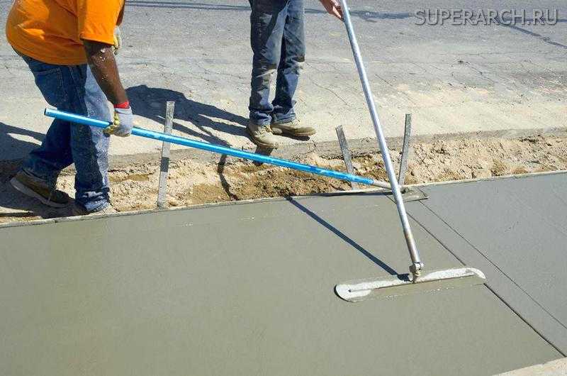 Железнение бетона своими руками: как правильно сделать