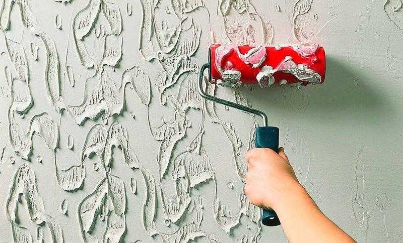 Валики для декоративной покраски стен, необычные способы нанесения своими руками в квартире