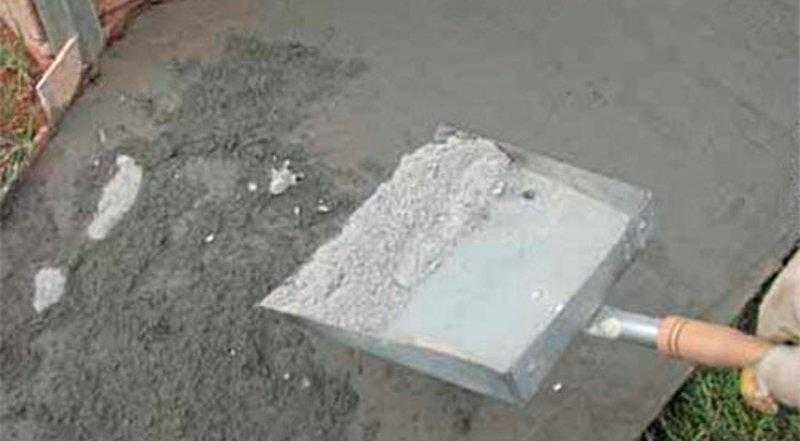 Железнение бетонных поверхностей — технология