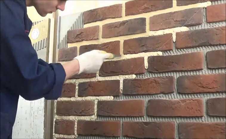 Использование клинкерного кирпича в оформлении стен