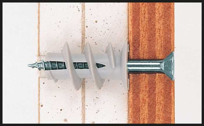 Крепления для газобетона: анкера, дюбеля, саморезы и другой крепеж для газоблока.