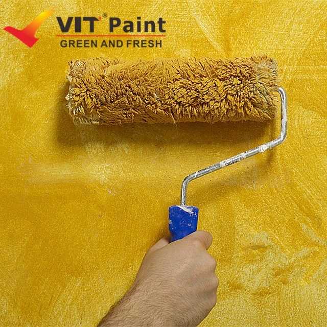 Декоративная покраска стен: основные виды и методы нанесения