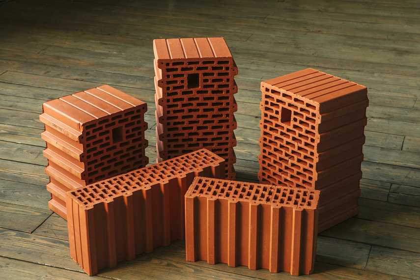 Размеры и другие характеристики керамических блоков