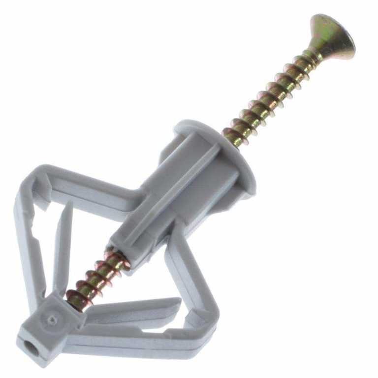 Дюбель driva для гипсокартона: металлический дюбель для гкл, как использовать крепеж из металла, как установить в гипсокартон