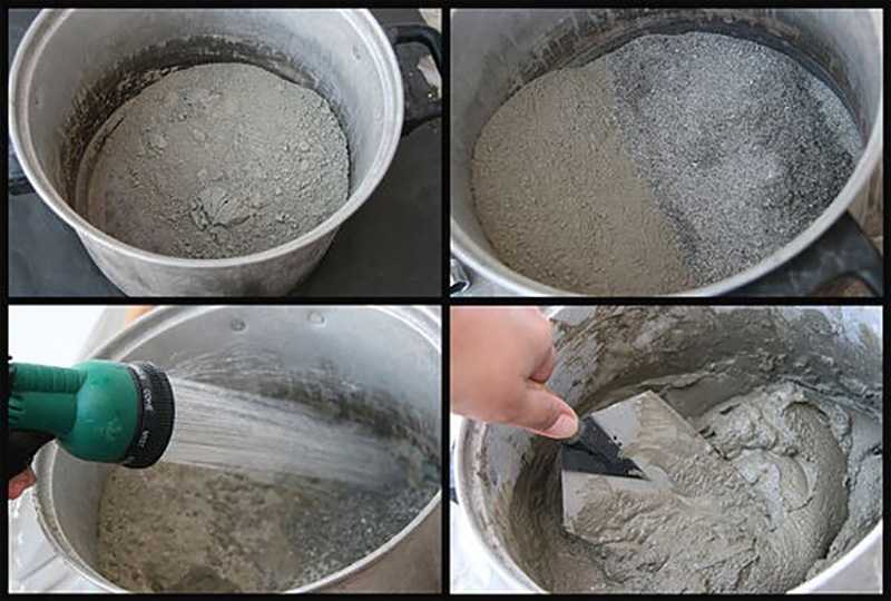 Как развести цемент для штукатурки, кладки, стяжки и фундамента