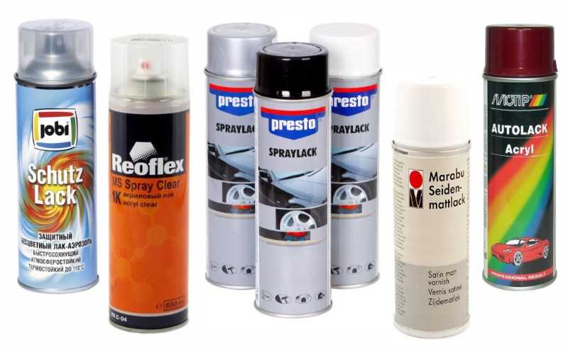 Аэрозольная краска для пластика - свойства, применение и особенности нанесения