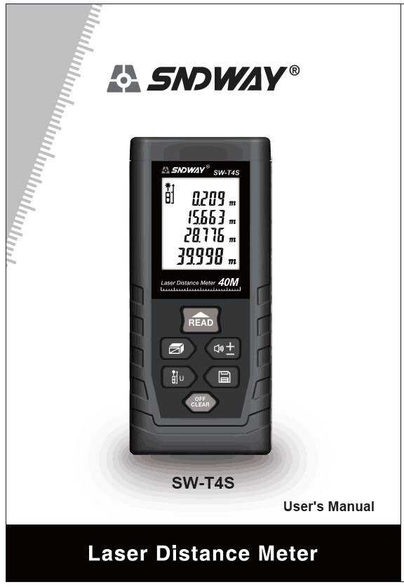 Лазерный дальномер sndway sw-70g: обзор, тесты, калибровка, инструкция