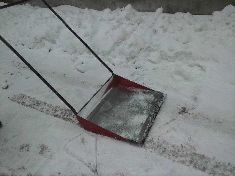 Лопата для уборки снега (снеговая, снегоуборочная) - как сделать?
