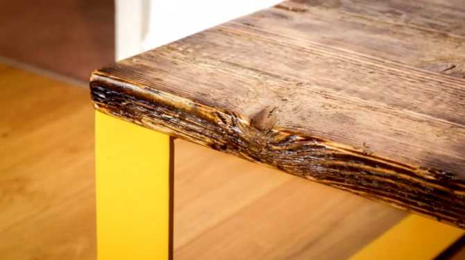 Обработка дерева под старину: три способа получить антикварную мебель