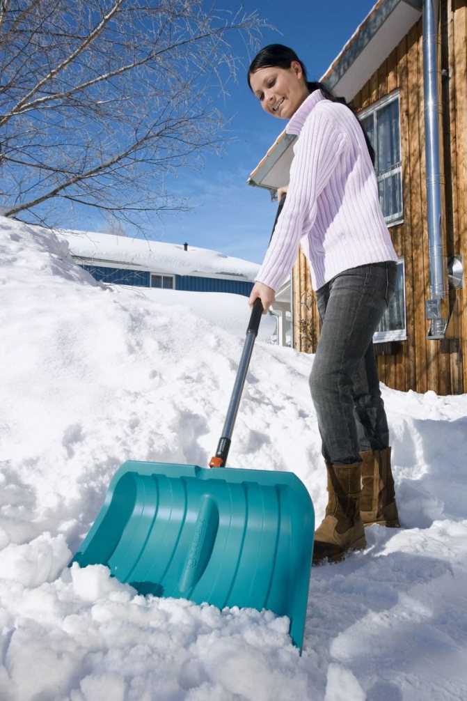 Варианты и разновидности лопат для уборки снега Для чего нужны зимние снегоуборочные устройства Каково предназначение моделей со складным черенком Как правильно выбрать инвентарь