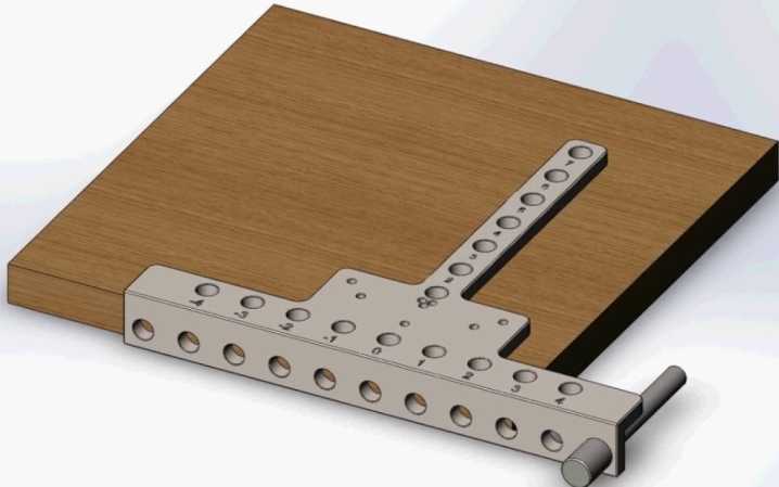 Мебельные кондукторы: виды шаблонов для сверления отверстий в мебели под конфирмат, универсальный кондуктор для эксцентриковых стяжек и другие модели