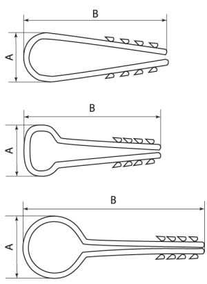 Дюбель-хомут для крепления кабеля – виды, размеры и варианты монтажа (100 фото)