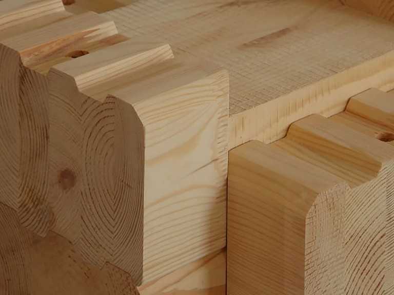 Клееная древесина - клееный брус и мебльный щит