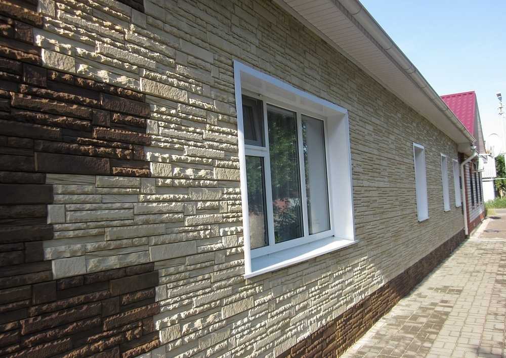 Облицовочный камень для фасада (105 фото): облицовка искусственным фасадным материалом, отделка декоративным камнем