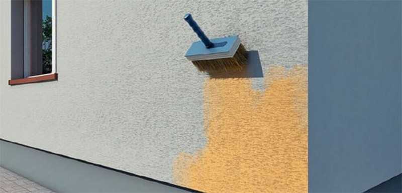 Фасадная краска по бетону для наружных работ: характеристики и расход на 1м2