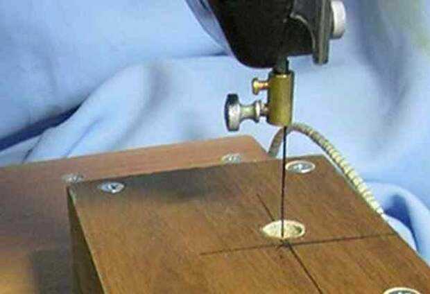 Электролобзик из швейной машинки своими руками