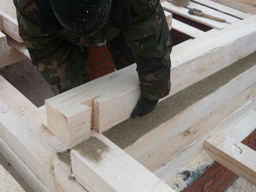 Крепление бруса к бетону (стене, потолку) своими руками
