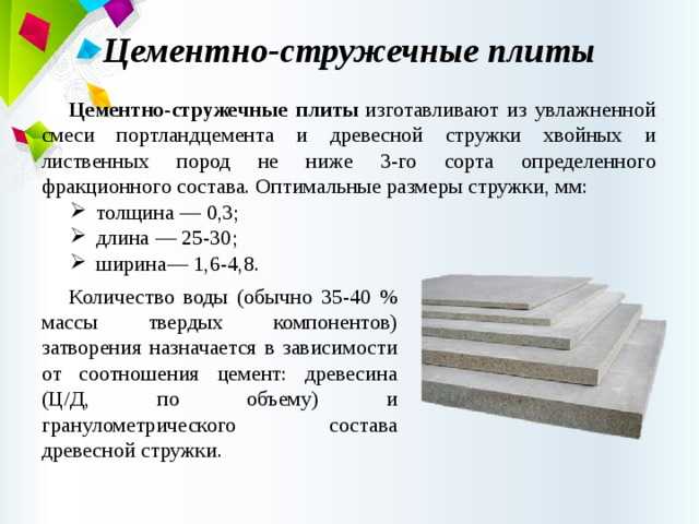Цементно-стружечная плита: характеристики, отзывы, область применения цсп, цены