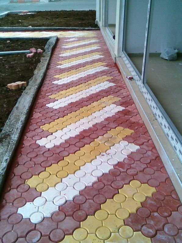Краситель для тротуарной плитки: сколько пигмента добавлять, расход красителя