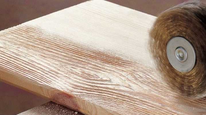 Как сделать браширование древесины своими руками: технология, выбор породы, подбор инструмента, обработка, покраска, особенности химического способа, полезные советы