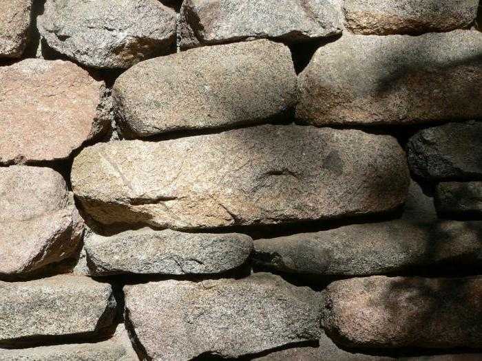 Виды кладки из бутового камня - фундаментные работы